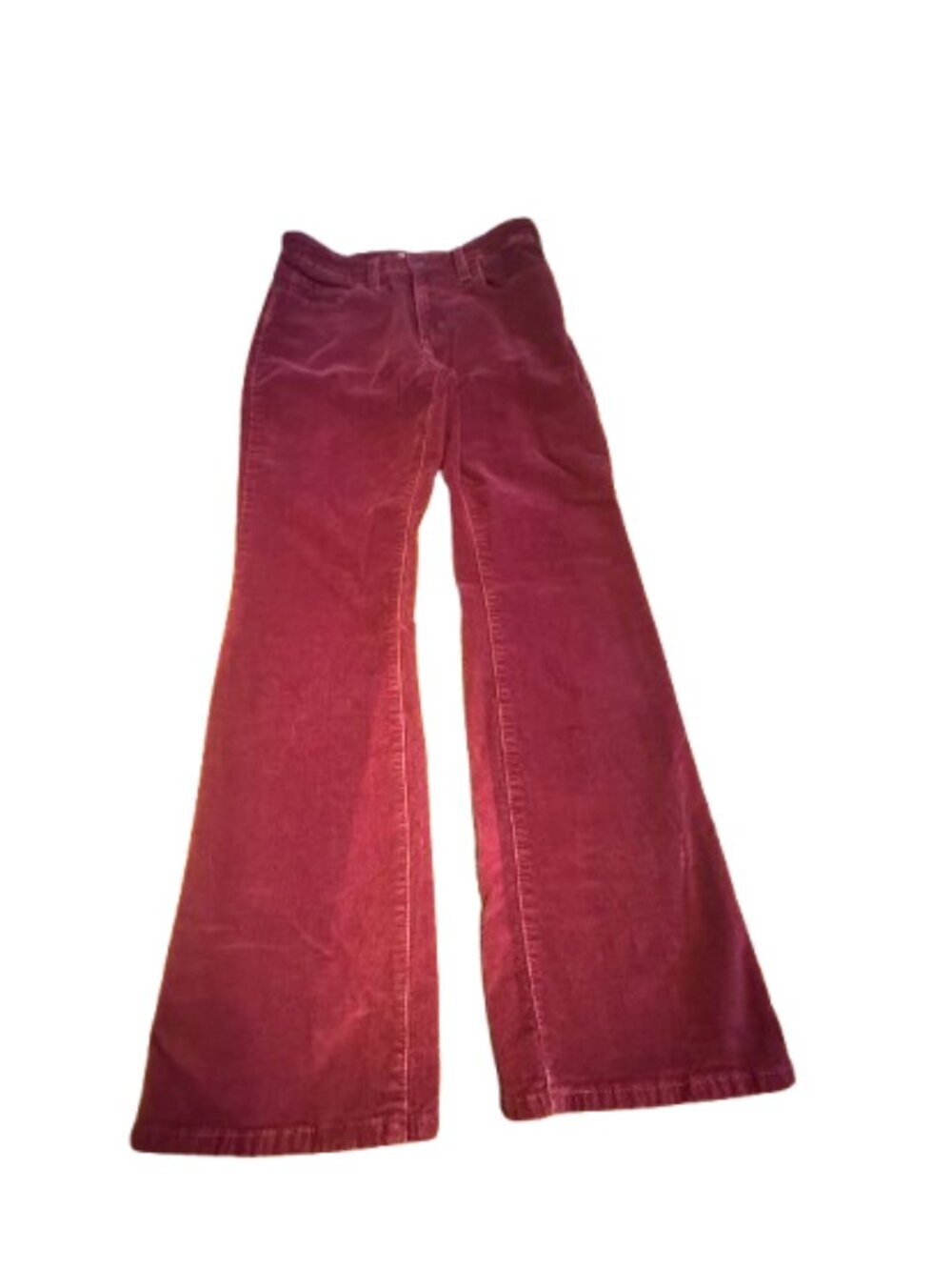 Vintage Red/Rust Corduroy Levi's Size 6 -High-rise, boot cut (H18)
